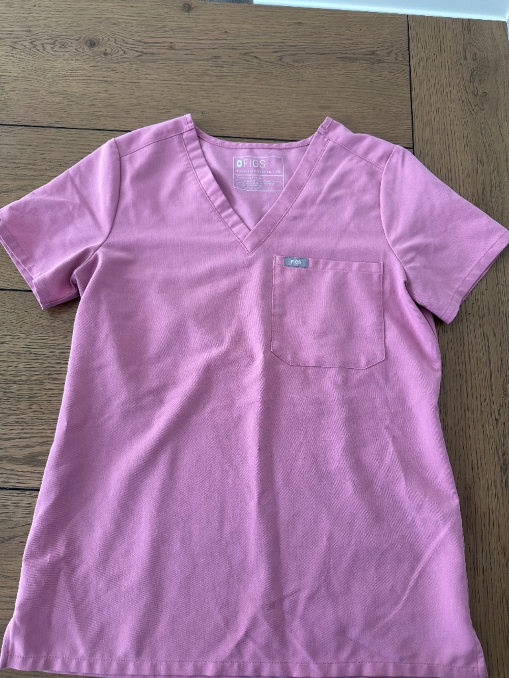 Figs v neck scrub top